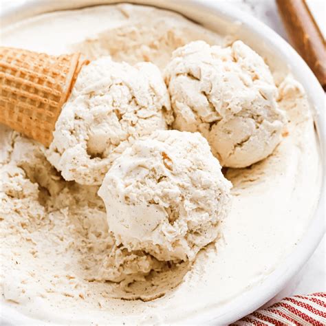 Homemade Eggnog Ice Cream (No Churn) - The First Year