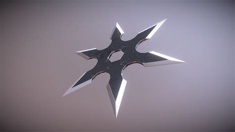 Shuriken 2 Weapon Download Free 3d Model By Unleasharun 4a64bba