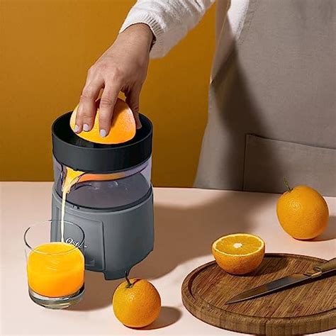 Snapklik Electric Citrus Juicer High Performance Silver 75 Watt