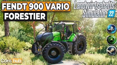 LS22 Fendt 900 Vario Forestier CornHub