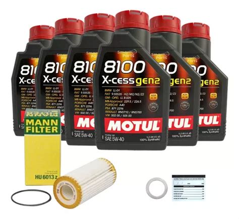 Kit Revis O Golf Gti Leo Motul W E Filtro Mann