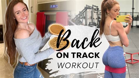 Back On Track Workout Tips Booty Building Circuit Barbell And Cable