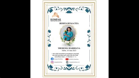 Misa Requiem Alm Ibu Theresia Mardiana Tersedia Jbi Juru Bahasa