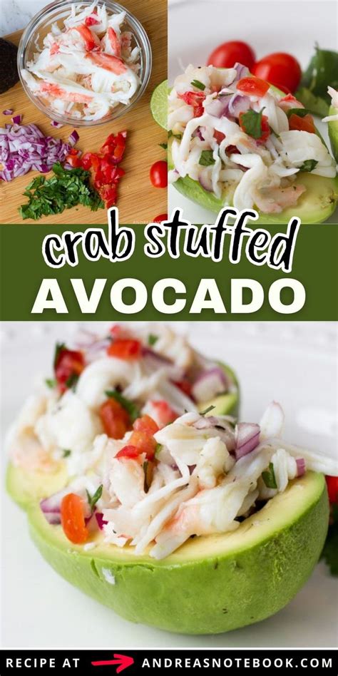 Crab Stuffed Avocado Recipe