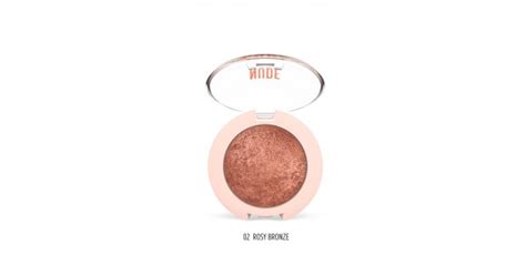 GOLDEN ROSE Nude Look Pearl Baked Eyeshadow 2 5g 02 Rosy Bronze