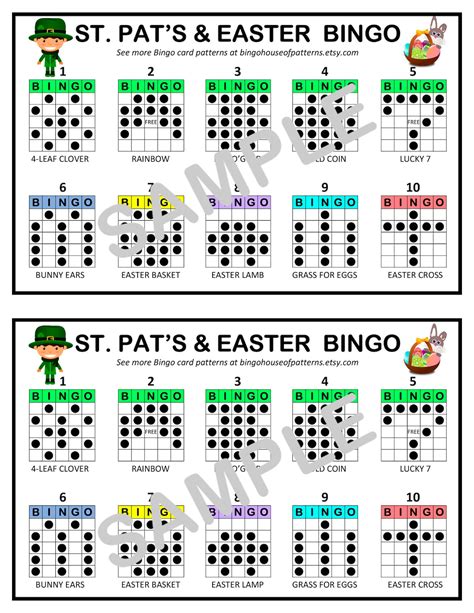 Collection Holiday Bingo Card Patterns For Really Fun Bingo Games Bingo