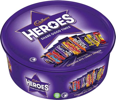 Cadbury Heroes Chocolates Tub 760g Amazon Ca Grocery Gourmet Food