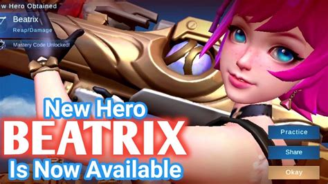 New Hero Beatrix Is Now Available Beatrix Gameplay Beatrix Best