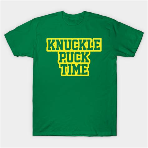 Knuckle Puck Time - Mighty Ducks - T-Shirt | TeePublic