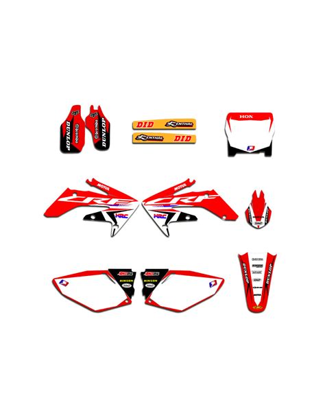 Sticker Set Compatible With Per Honda Crf Mxpkad