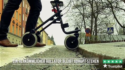 Der Trionic Walker 14er Ist Der Erste Rollator Der Welt Mit 14” Großen Rädern Youtube