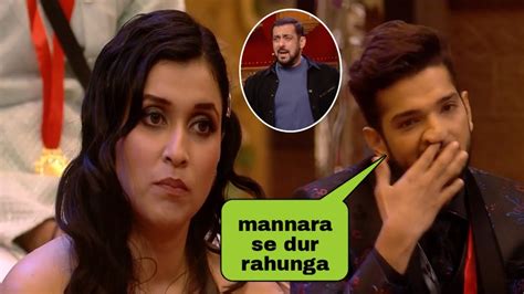 Bigg Boss 17 Munawar Faruqui Ko Mannara Chopra Se Dur Rehne Ke Liye