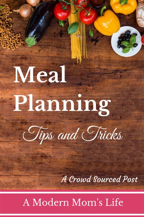 Meal Planning Tips And Tricks Jess Foley Writer