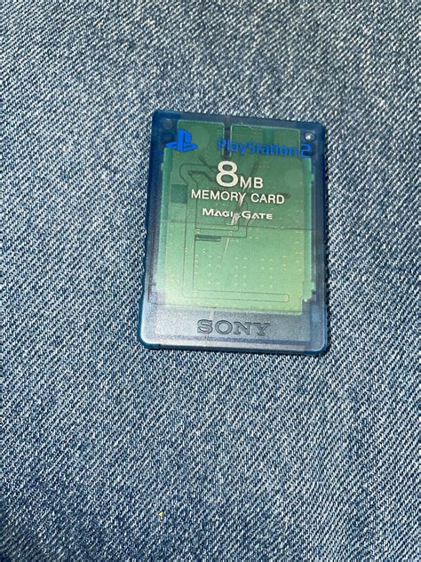 Sony Playstation Ps Official Oem Magicgate Mb Memory Card Genuine