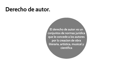 El Derecho De Autor By Andre Zarzuela On Prezi