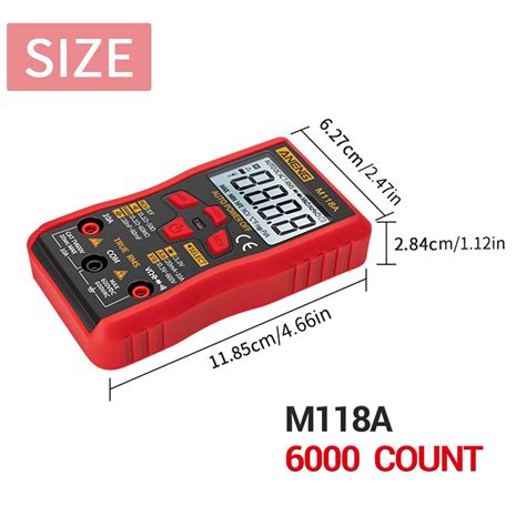 M A Digitale Mini Multimeter Tester Auto Mmultim Grandado