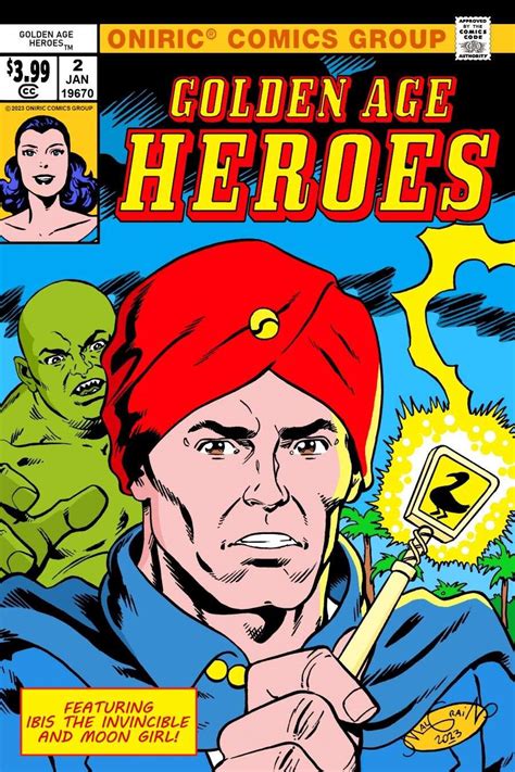 Golden Age Heroes 2 Oniric Comics