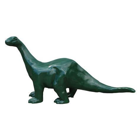 Baby Brachiosaurus Sinclair Dinosaur Statue 92in Non Rust Aluminum ...