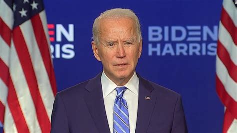 Joe Bidens Full Speech We Believe When The Count Is Finished Well Be