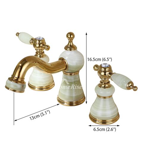 2 Tone Bathroom Faucets Semis Online