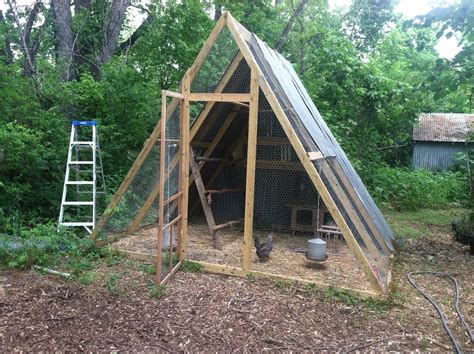 A Frame Chicken Coop Houses Full Time Birds Or Free Flickr