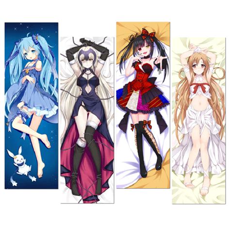 Hot Anime Dakimakura Pillow Case Plush Double Side Soft Custom Anime Girl Body Pillows China