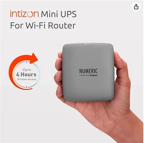 Intizon Mini Ups For Wi Fi Router V At Piece In Vadodara Id