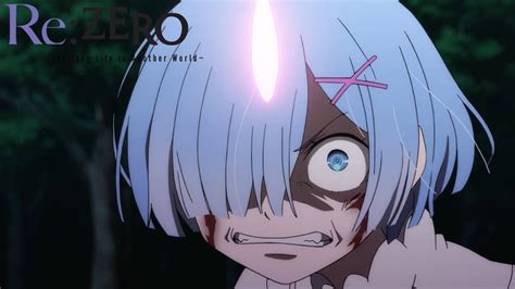 Ram Re Zero Demon Rem Has Gone Berserk And Is Attacking Both Friend And Foe