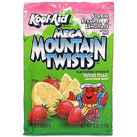 Kool Aid Mega Mountain Twists Unsweetened Soft Drink Mix 47 OFF