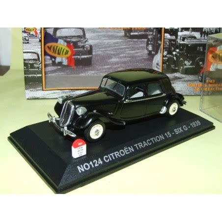 Citroen Traction Six G Noir Nostalgie N De Referen