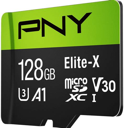 Best Buy Pny Gb Elite X Class U V Microsdxc Flash Memory Card