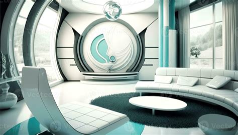 Futuristic Lavish Living Room