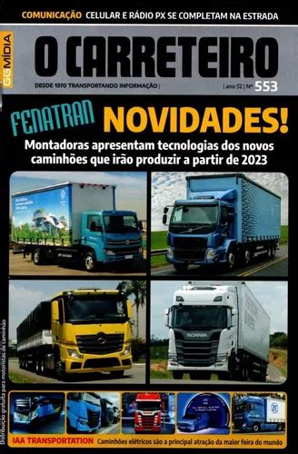 Revista O Carreteiro Ano N Especial Fenatran Mercadolivre