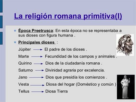 ¿cuáles Son Las Principales Características De La Religión Romana