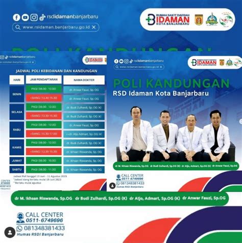 Pelayanan Poli Kebidanan Dan Kandungan Di Rsd Idaman Banjarbaru Yuk