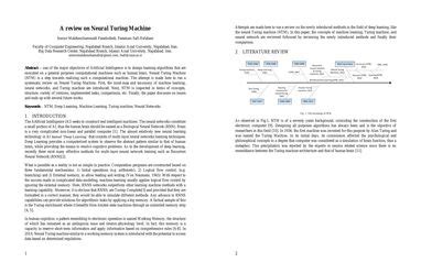 A review on Neural Turing Machine | Papers With Code