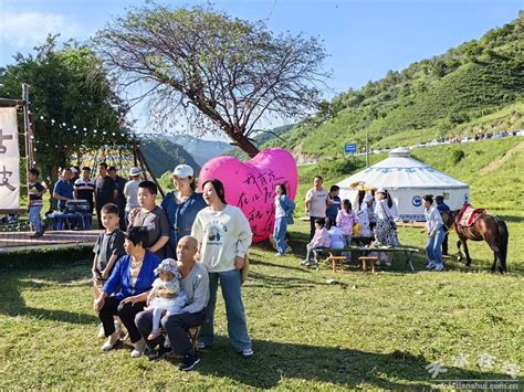 旅游快报！端午假期，古坡草原共接待游客125万人图 天水在线