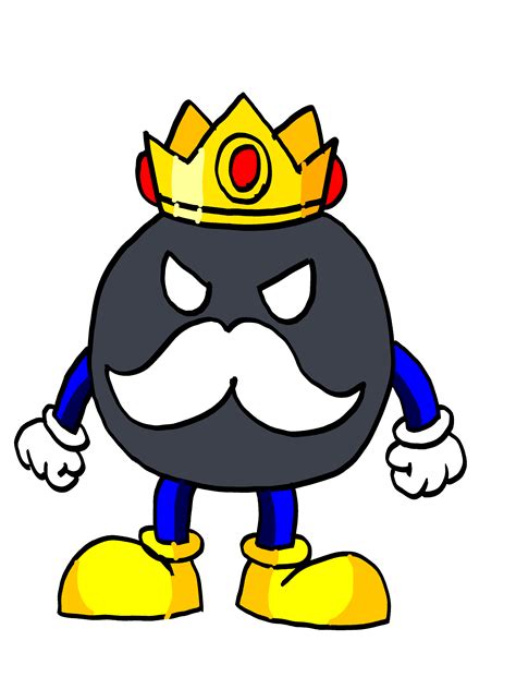 My Drawing Of King Bob Omb Rmario