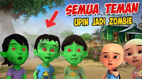 Semua Teman Upin Ipin Jadi Zombie Ipin Takut Gta Lucu Youtube