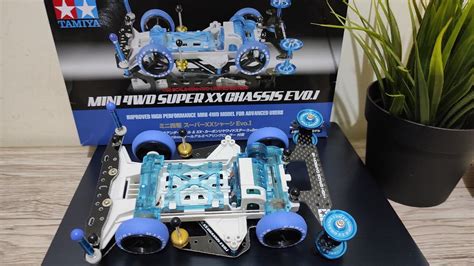 Tamiya Mini 4wd Super Xx Chassis Evo1 ミニ四駆 Unboxing And Build Youtube