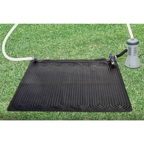 Intex Solar Heating Mats 6 Pcs PVC 1 2x1 2 M Black