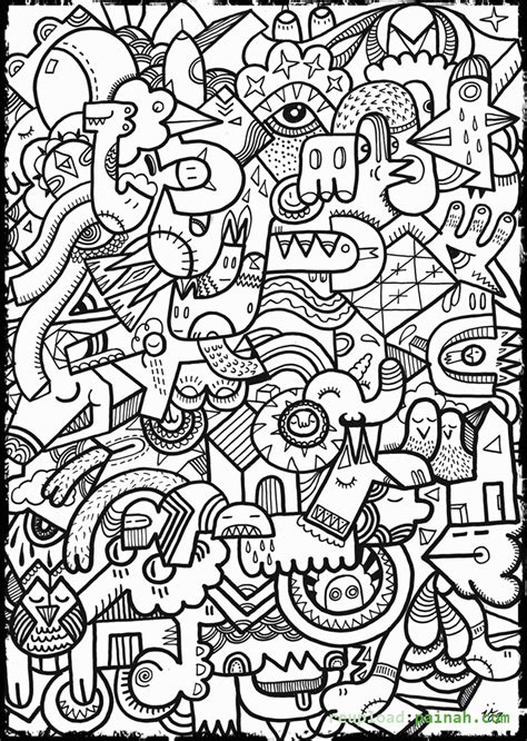 Printable Cool Coloring Pages Designs Coloring Home