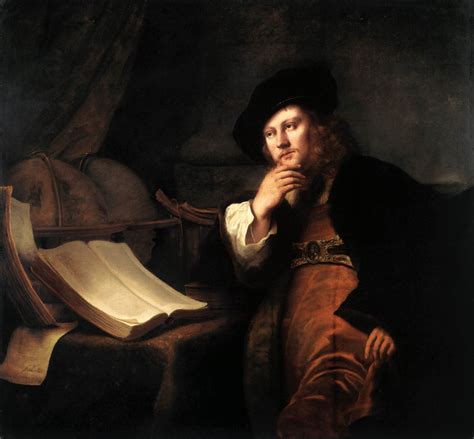 A Scholar At His Desk By Bol Ferdinand