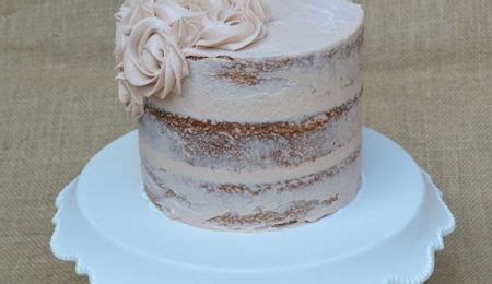 Nearly Naked Wedding Cake Cakecentral