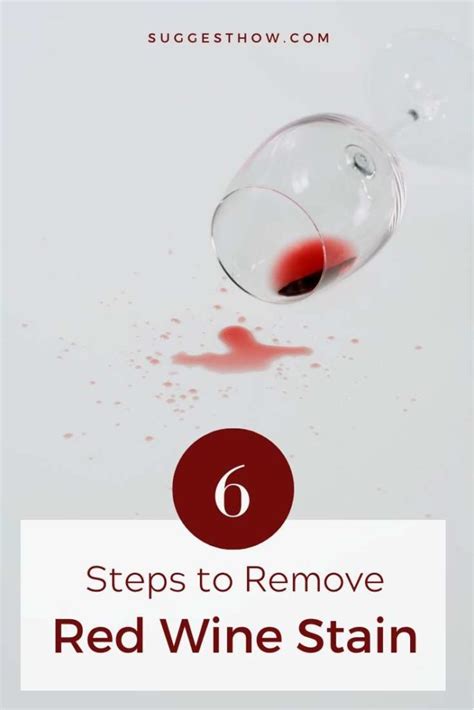 How To Remove Red Wine Stain Easy Methods