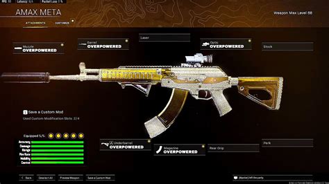 My No Recoil Amax In Warzone Season Best Cr Amax Class Setup