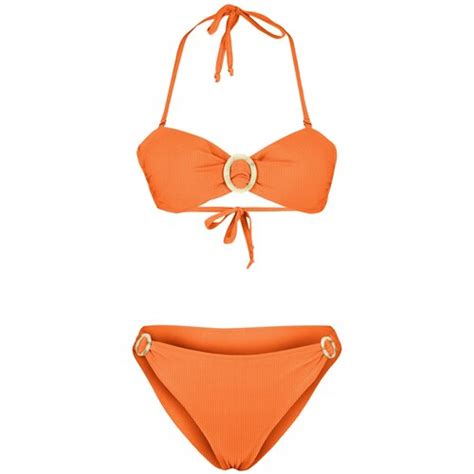 Trendyol Bikini Set Orange Plain EPonuda