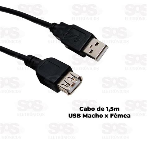 Cabo Usb Macho X Usb F Mea M Altomex Nu