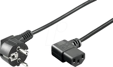 Nksk Sw Gew Netzkabel Schutzkontaktstecker Gew M Schw C