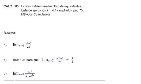 mqfpresentaciones Ejercicios Cálculo CALC 565